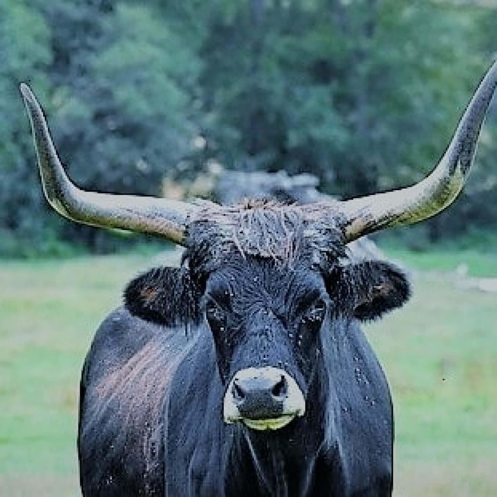 Бики н. Бык ватусси. Красивый бык. Рога коровы.
